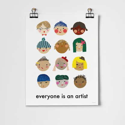 Everyone Is An Artist Art Print