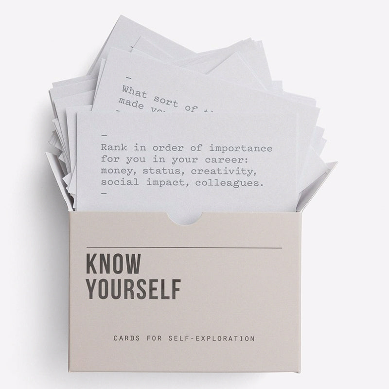 Know Yourself Cards Game