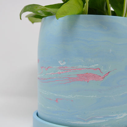 Handmade Kyoto Plant Pot with Saucer