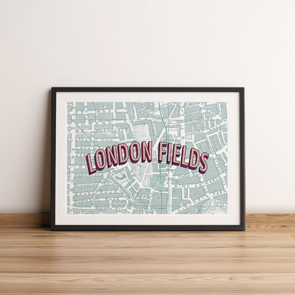 London Fields Map