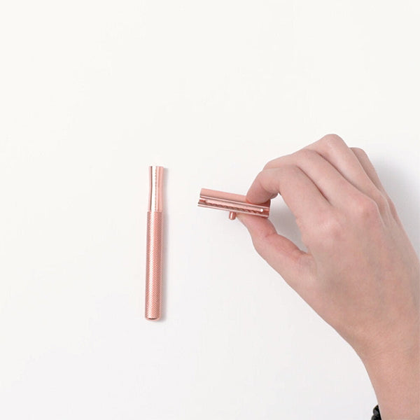 Pink Unisex Reusable Razor 