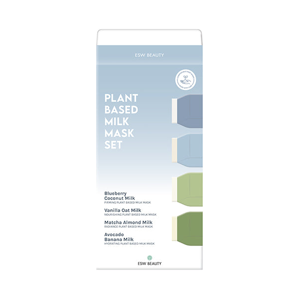 Plant Based Milk Face Mask Set