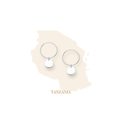Tanzania The Contemporarist Silver Earrings