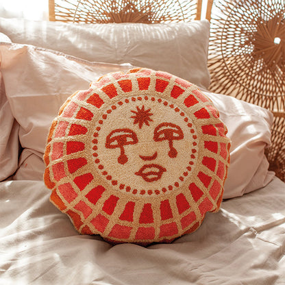 The Sun Handmade Embroidered Cushion Covers