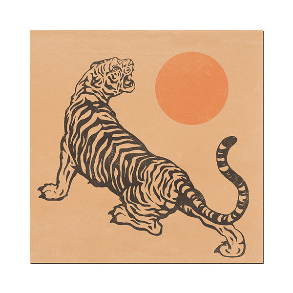 Tiger &amp; Sun Print