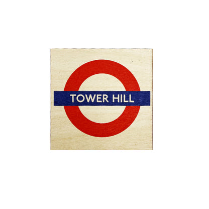 London Underground Single Coasters