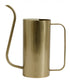 water pitcher tall golden