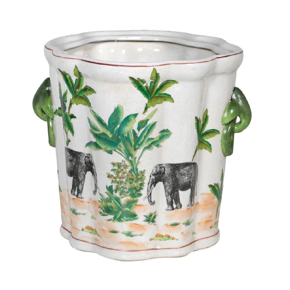 Wavy Elephant Planter