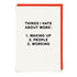 work card